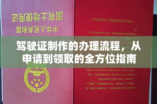 南溪驾驶证制作的办理流程，从申请到领取的全方位指南