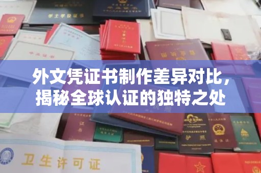 南溪外文凭证书制作差异对比，揭秘全球认证的独特之处